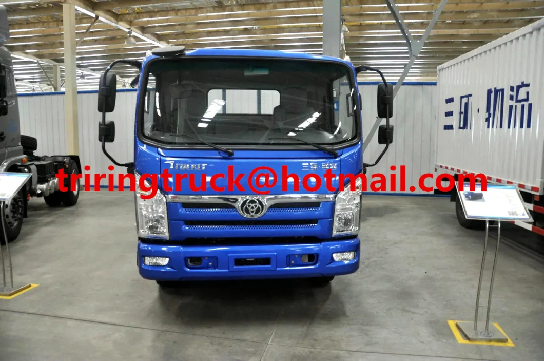 LHD Euro3 T3 6.2m Tri-Ring 4X2 Light Cargo Truck