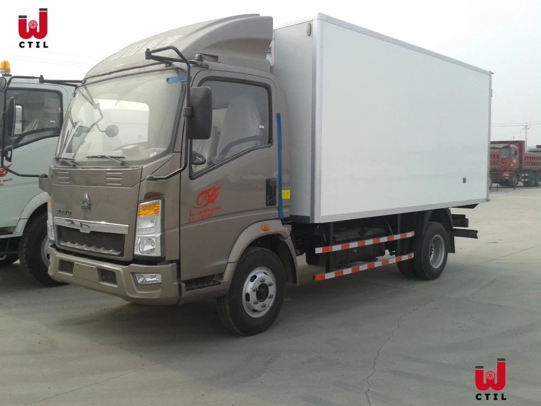 China Sinotruk/HOWO 4X2 5 Ton Carrier Freezer Cooling Cargo Van/Light/Lorry/Food/Freezer/Refrigerator Vehicle/Truck Price for Refrigerated/Freezing/Box