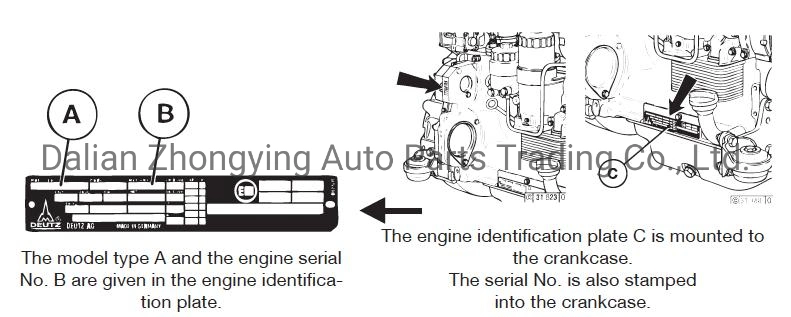 Original Brand New Deutz Tcd2012 L04 2V Diesel Engine Assembly