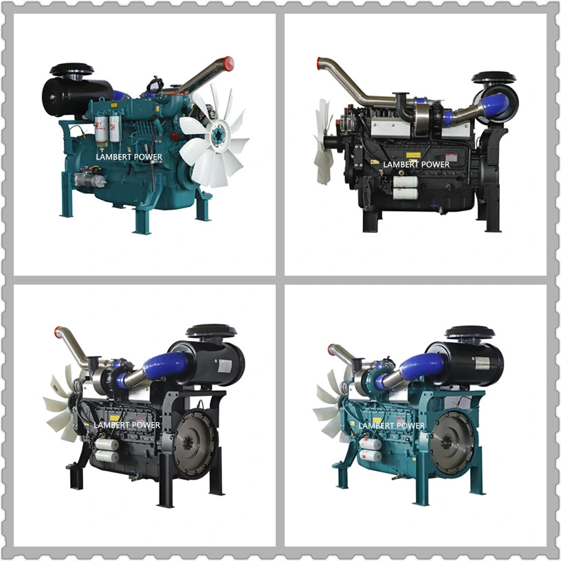 Hot Sale 6 Cylinder Water Cooled Diesel Engine Used for Power Generator Set
