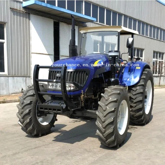 La calidad de la punta Dq1004 100HP 4WD Tractor agrícola de ruedas de tractores agrícolas de China