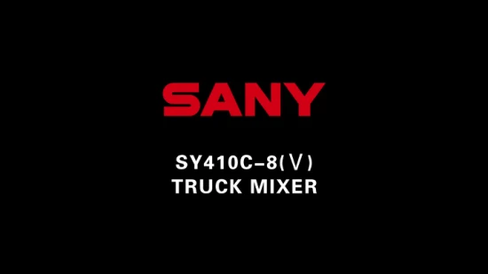 Sany Sy308c-8 (R Dry) 8m3 Configuraciones altas Cemento Hormigonera Camión Máquina de construcción Precio de venta