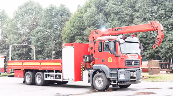Nuevo vehículo de transporte de equipos de rescate Sitrak 4X4