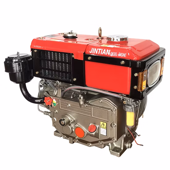 Precio de fábrica de 6HP refrigerado por agua de mano o motor diesel de arranque eléctrico (R175NL)