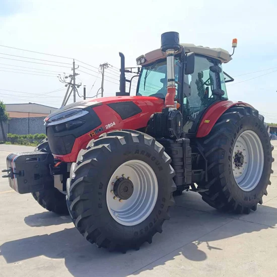 Tractor agrícola de alta calidad 280HP Tractor de ruedas pesadas con cabina de lujo