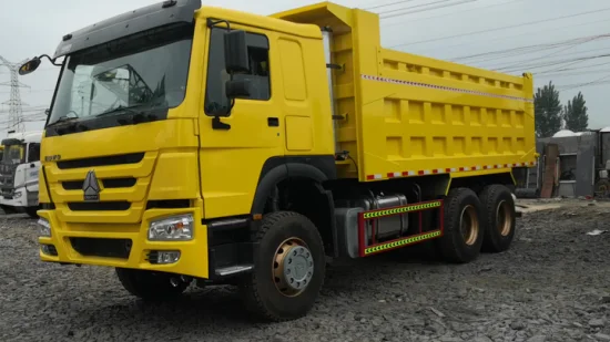 Sino Sinotruck camiones usados ​​HOWO/Shacman nuevos usados ​​8X4 6X4 10 ruedas 12 ruedas volquete/dumper/dumping/volquete/camión basculante para carga de 30t-50t en el mercado de África
